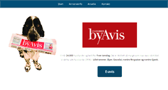 Desktop Screenshot of byavis.no